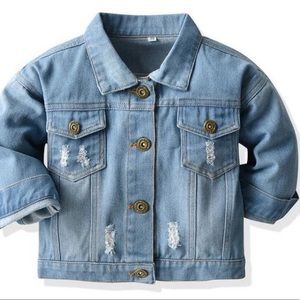 ****KIDS BLUE WASH JACKET***